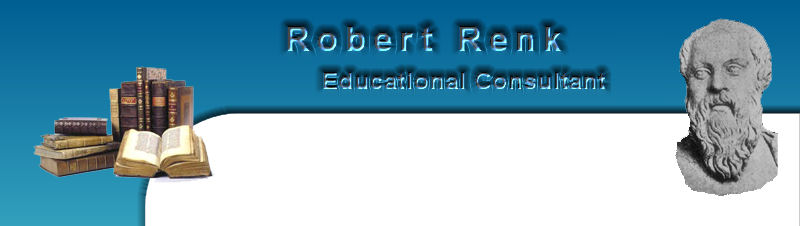 Robert Renk, Mendicant Scholar, Educational Consulting